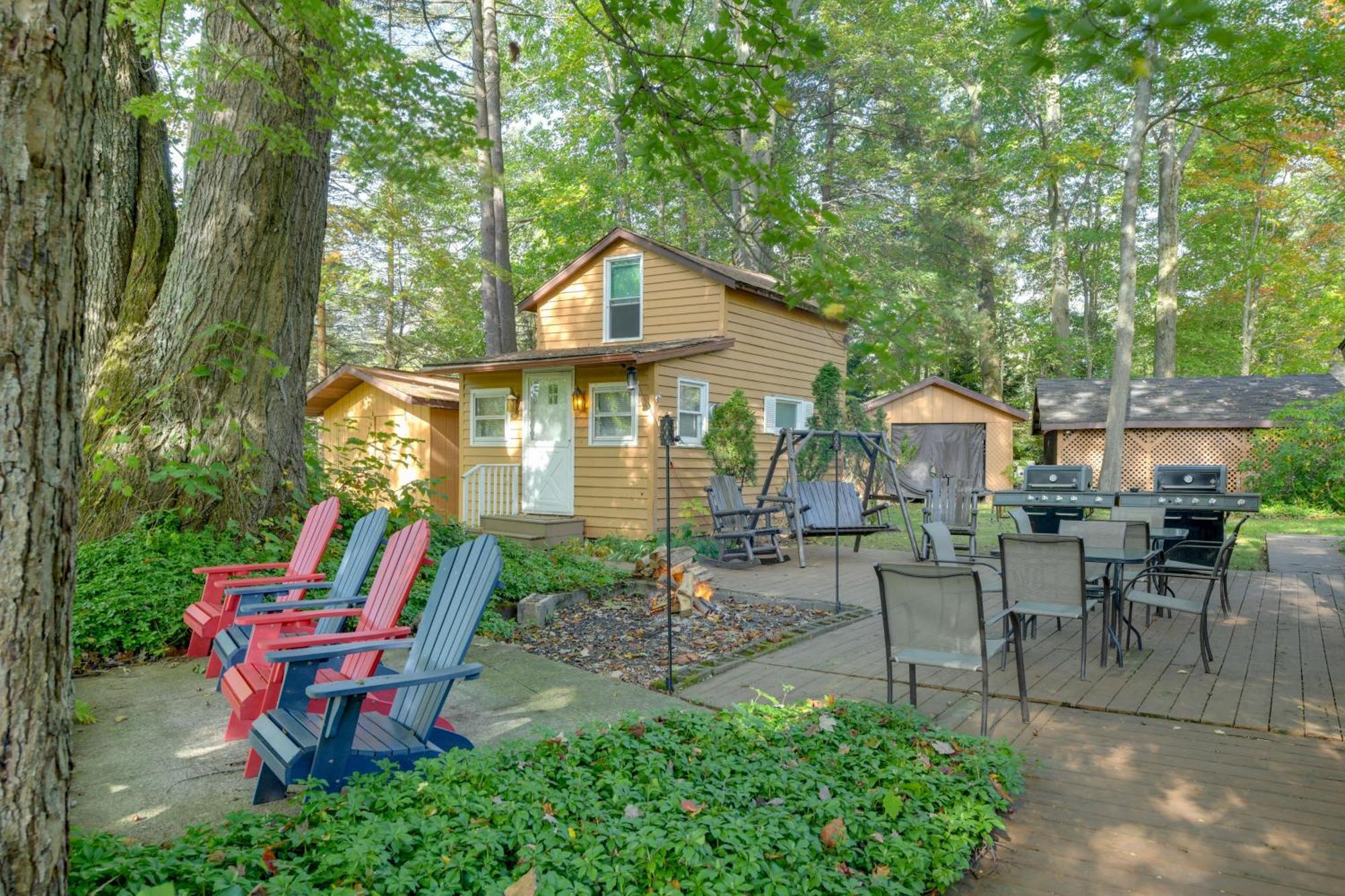 Waterfront Cottage - Dock And Chautauqua Lake Access Mayville Exterior foto